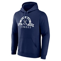 Men's Fanatics Navy New York Yankees Big & Tall Utility Pullover Hoodie