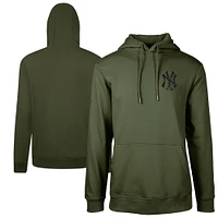 Men's Levelwear  Green New York Yankees Podium Digital Camo Pullover Hoodie