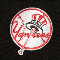 Men's Mitchell & Ness Black New York Yankees Bred Pro Adjustable Hat