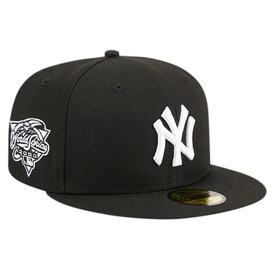 Casquette ajustée 59FIFTY noire avec logo New York Yankees Era pour homme