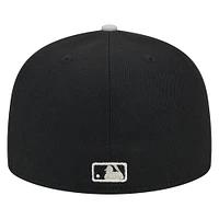 Men's New Era Black York Yankees Metallic Camo 59FIFTY Fitted Hat