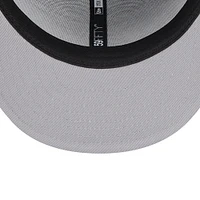 Men's New Era Black York Yankees Metallic Camo 59FIFTY Fitted Hat