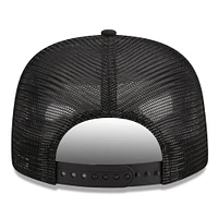 Men's New Era Black New York Yankees  Street Team A-Frame Trucker 9FIFTY Snapback Hat
