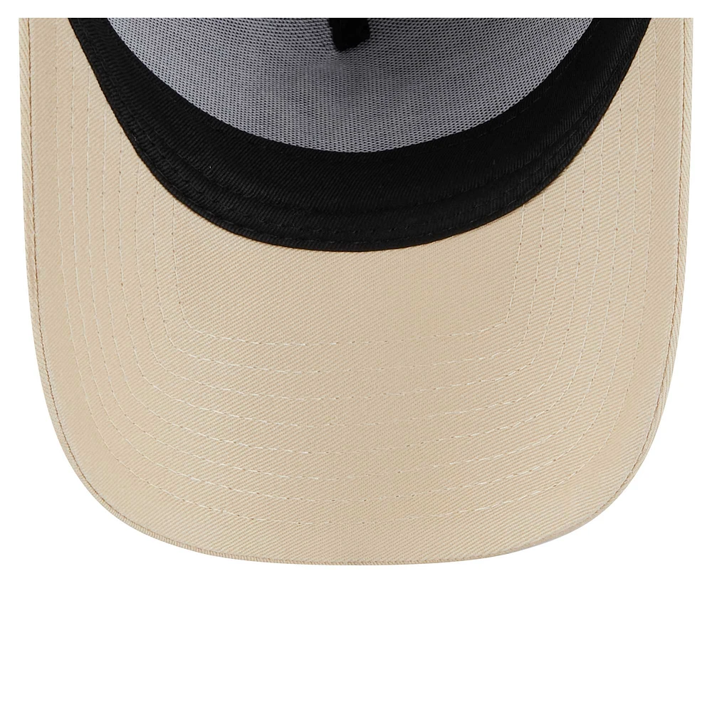 Men's New Era Burgundy New York Yankees Injection Moleskin Crown Adjustable Hat