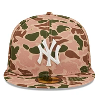 New Era Duck Camo York Yankees 1996 World Series Flame Undervisor 59FIFTY - Casquette ajustée