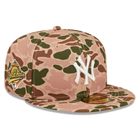 New Era Duck Camo York Yankees 1996 World Series Flame Undervisor 59FIFTY - Casquette ajustée