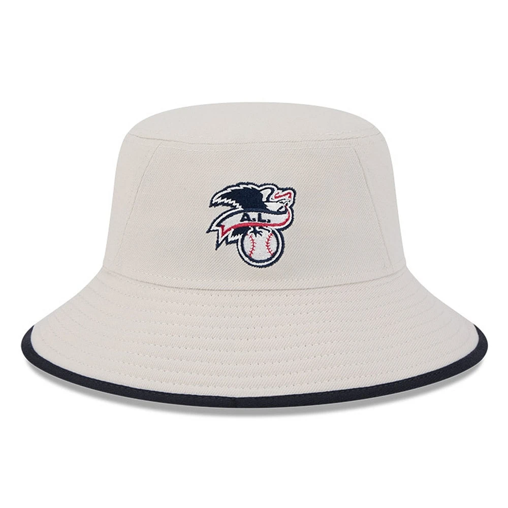 Men's New Era  Khaki New York Yankees 2024 Fourth of July Bucket Hat