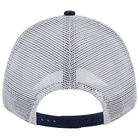 Casquette Snapback 9FORTY Trucker Snapback avec logo New York Yankees New Era pour homme bleu marine/blanc