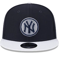 Men's New Era  Navy New York Yankees 2025 Batting Practice 9FIFTY Snapback Hat