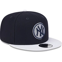 Men's New Era  Navy New York Yankees 2025 Batting Practice 9FIFTY Snapback Hat