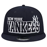 Men's New Era Navy New York Yankees Game Day Bold 9FIFTY Snapback Hat