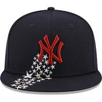Men's New Era Navy York Yankees  Meteor 59FIFTY Fitted Hat