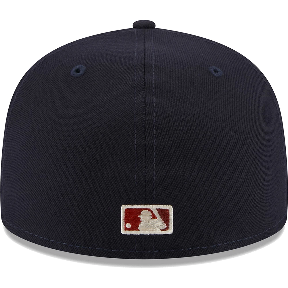 Men's New Era Navy York Yankees  Meteor 59FIFTY Fitted Hat