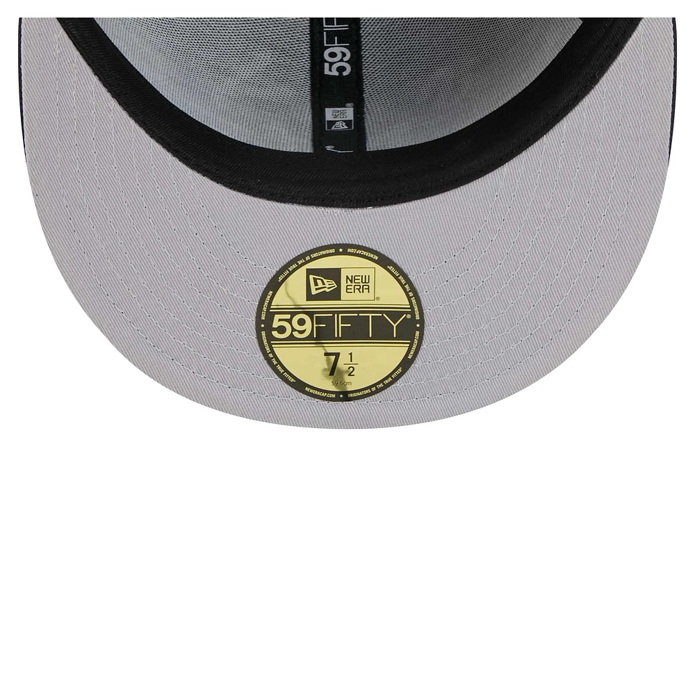 Men's New Era Navy York Yankees Team Confetti 59FIFTY Fitted Hat