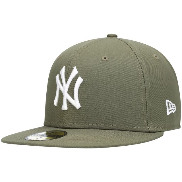Casquette ajustée 59FIFTY blanche avec logo New York Yankees Era pour homme