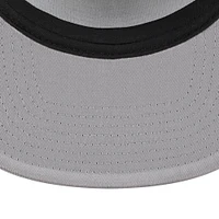 Casquette Trucker 9FIFTY Snapback en mousse sur le devant en mousse de l'équipe New York Yankees New Era pour hommes, blanc/gris