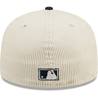 Men's New Era White York Yankees  Corduroy Classic 59FIFTY Fitted Hat
