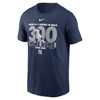 Men's Nike Aaron Judge Navy New York Yankees 300 Home Runs Milestone T-Shirt