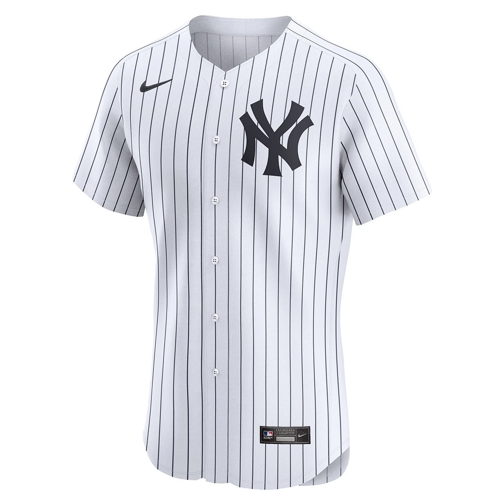 Men's Nike Anthony Volpe White New York Yankees Home Elite Jersey