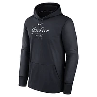 Men's Nike Blue New York Yankees Authentic Collection Performance Pullover Hoodie