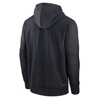 Men's Nike Blue New York Yankees Authentic Collection Performance Pullover Hoodie