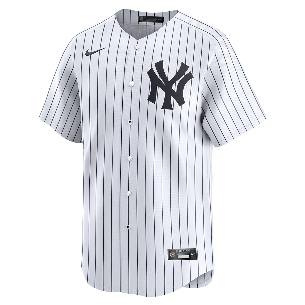 Men's Nike Derek Jeter White New York Yankees Home Limited Player Jersey