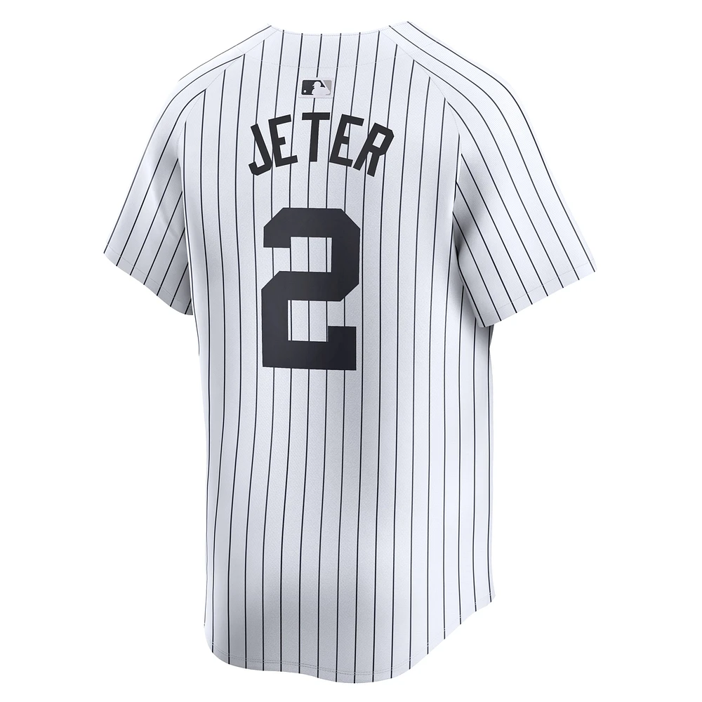 Men's Nike Derek Jeter White New York Yankees Home Limited Player Jersey
