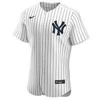 Men's Nike DJ LeMahieu White/Navy New York Yankees Home Authentic Player Jersey