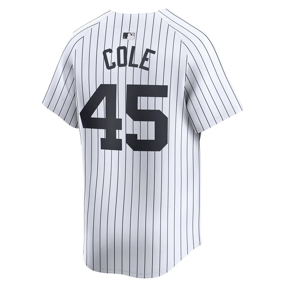 Men's Nike Gerrit Cole White New York Yankees Home Limited Player Jersey