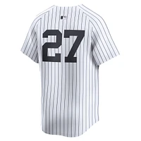 Men's Nike Giancarlo Stanton White New York Yankees Home Limited Player Jersey