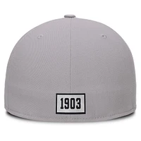 Men's Nike Gray New York Yankees Cooperstown True Performance Fitted Hat