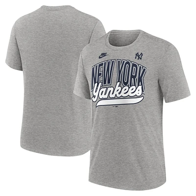 T-shirt Nike gris chiné pour homme
