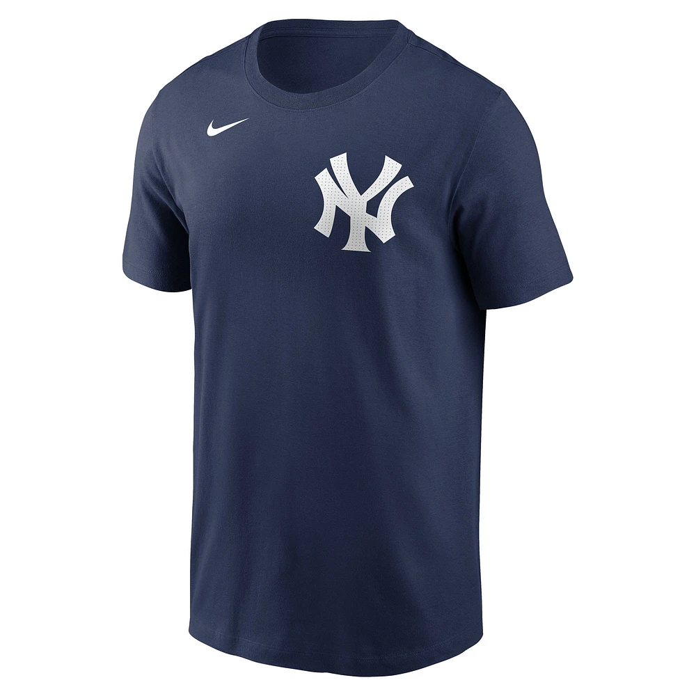 Men's Nike Max Fried Navy New York Yankees Fuse Name & Number T-Shirt
