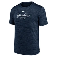 Men's Nike  Navy New York Yankees Authentic Collection Velocity Performance T-Shirt