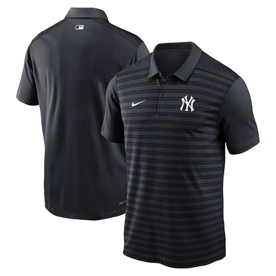 Polo Nike bleu marine pour homme de la collection Authentic Victory Performance des Yankees New York