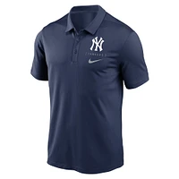 Polo Nike bleu marine pour homme, franchise des Yankees de New York