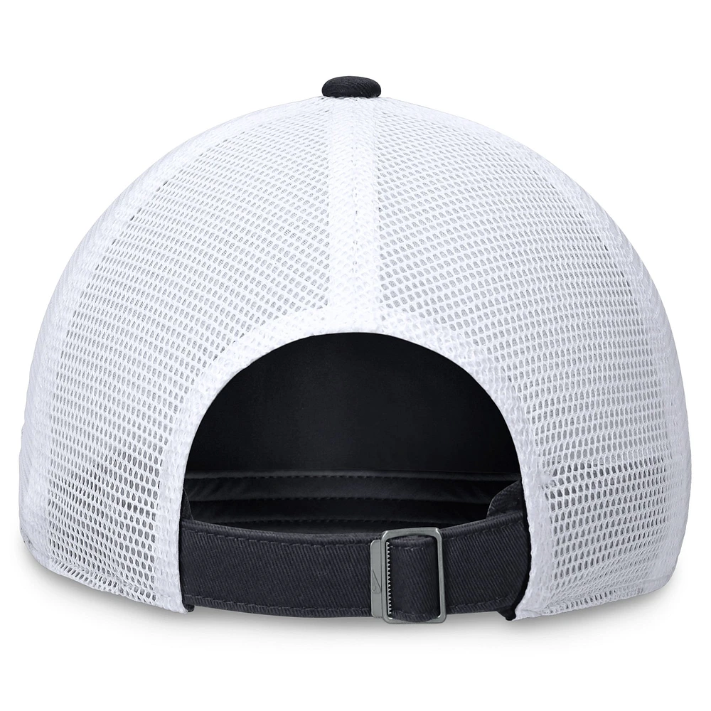 Men's Nike Navy New York Yankees Wordmark Adjustable Trucker Hat