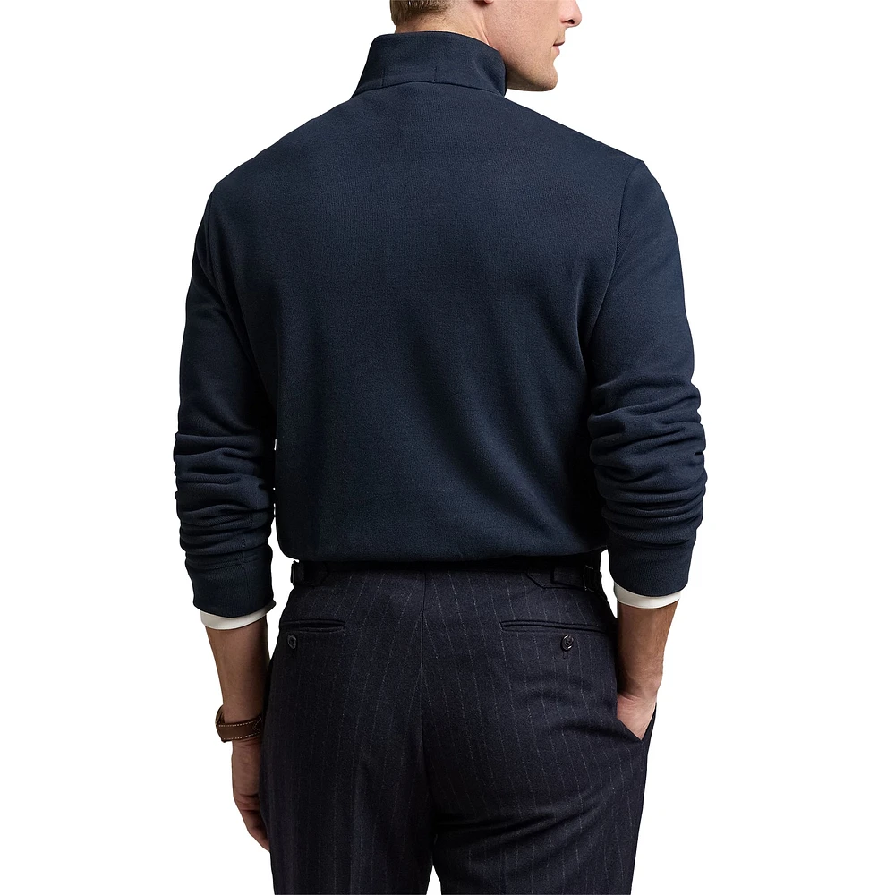 Men's Polo Ralph Lauren  Navy New York Yankees Estate Quarter-Zip Sweatshirt