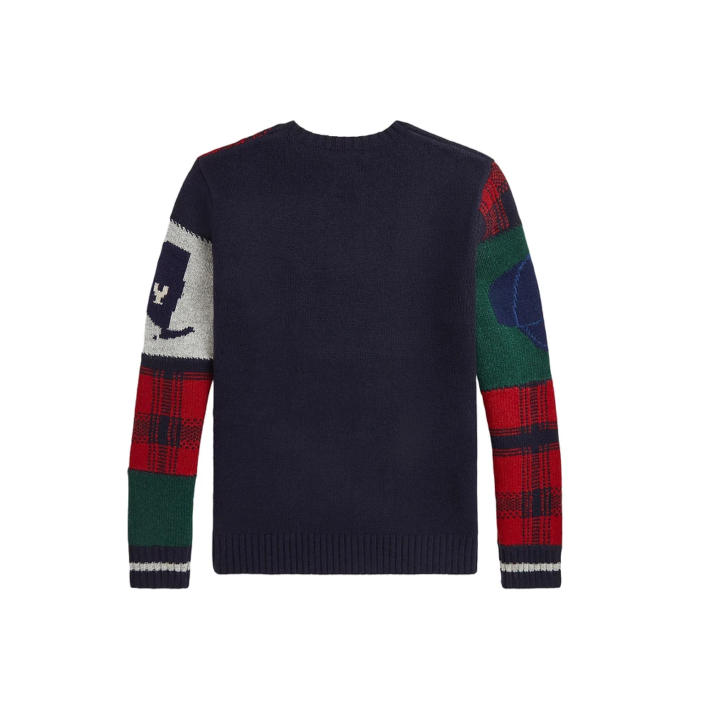 Men's Polo Ralph Lauren  Navy New York Yankees Wool Pullover Sweater