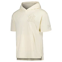 Men's Pro Standard Cream New York Yankees Neutral Hoodie T-Shirt