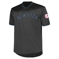 Men's Profile Charcoal New York Yankees Big & Tall Pop Fashion Jersey
