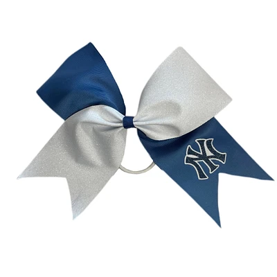 USA YANKEE NAVY JUMBO GLITTER VINYL PONEY ACCHAISCU