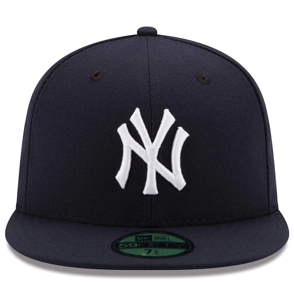 New York Yankees Era Game Authentic Collection On-Field 59FIFTY - Fitted Hat Navy