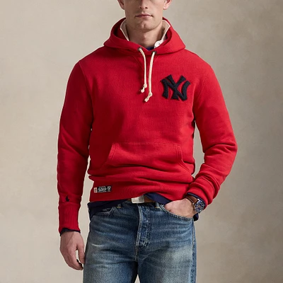 Polo Ralph Lauren Red Yankees  Fleece Hoodie
