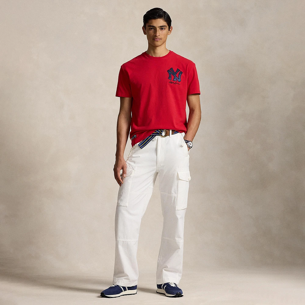 Polo Ralph Lauren Red Yankees  Jersey T-Shirt