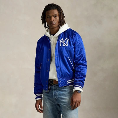 Veste en satin Polo Ralph Lauren Royal Yankees