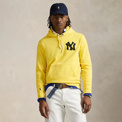 Polo Ralph Lauren Yellow Yankees  Fleece Hoodie