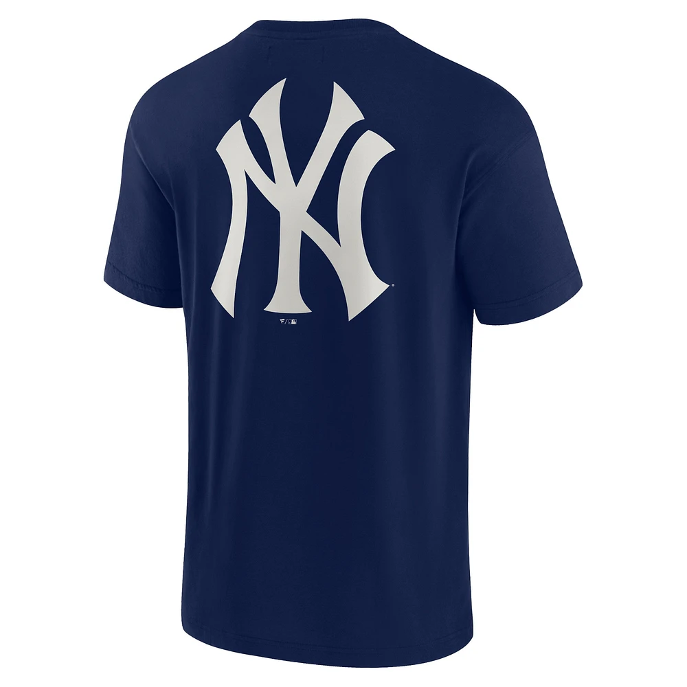 Unisex Fanatics Navy New York Yankees Elements Super Soft Short Sleeve T-Shirt