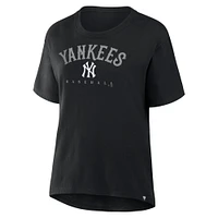 Women's Fanatics  Black New York Yankees Home Run Legacy T-Shirt