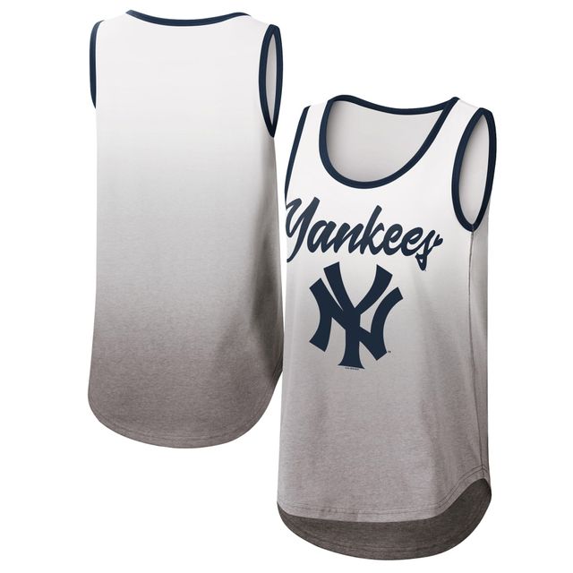Débardeur G-III 4Her by Carl Banks pour femme avec logo New York Yankees blanc jour d'ouverture